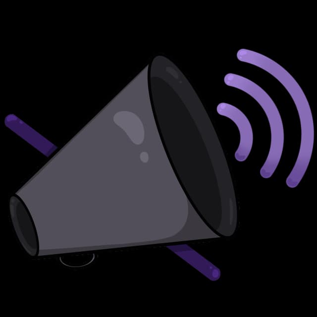 Silent Megaphone logo